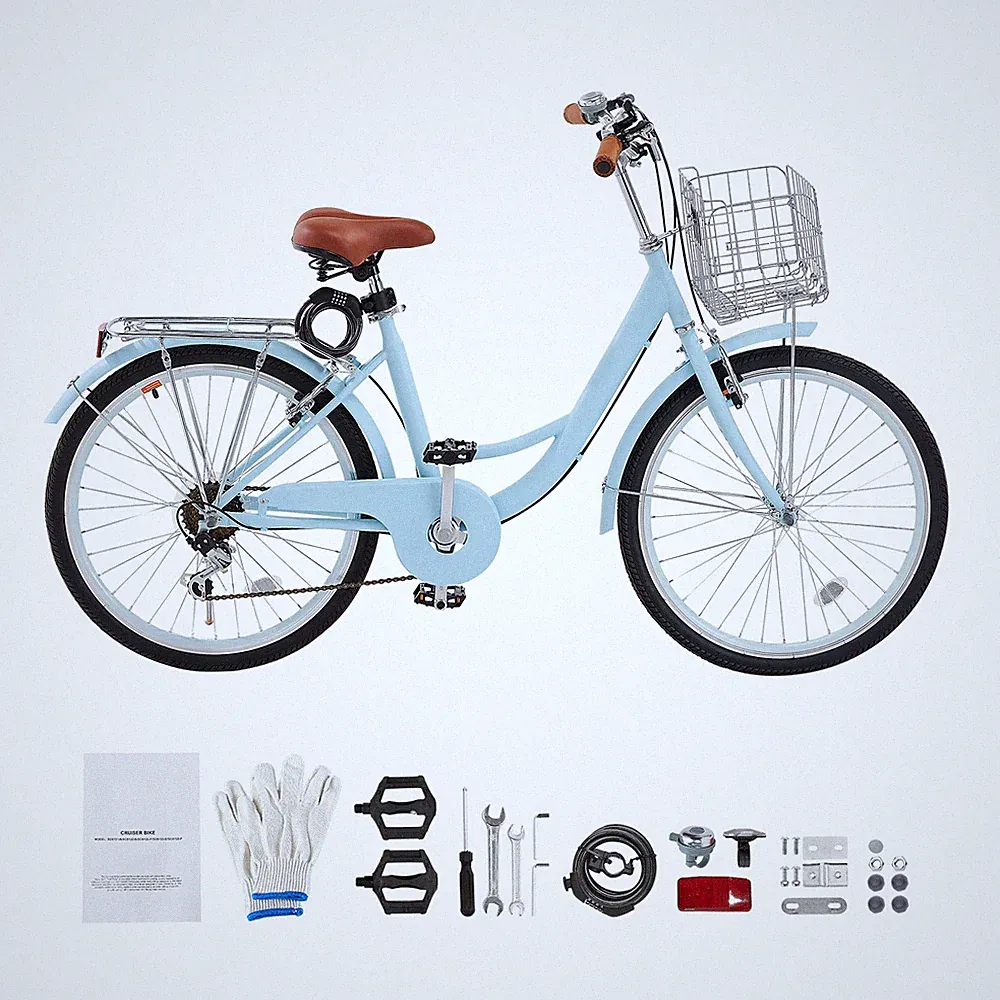 9 Speeds Beach Cruiser