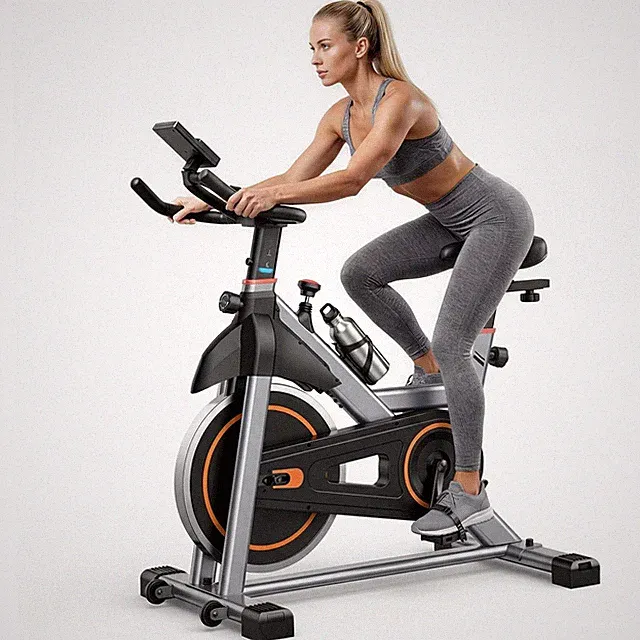 Exercise Bike Home Gym Stationary Cycling Bike Low Noise Cardio with APP Control