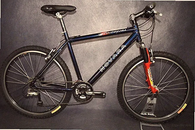 NOVARA PONDEROSA MOUNTAIN BIKE SIZE LARGE 20" 27 SPEED, ALUMINIUM DEORE GROUP
